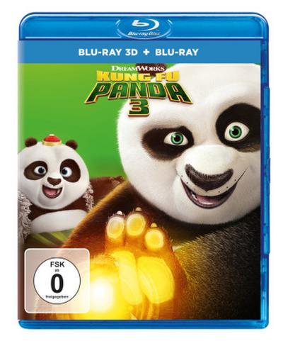 Kung Fu Panda 3 - Flucht durch Europa 3D, 2 Blu-ray