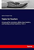 Topics for Teachers