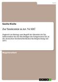 Zur Tatidentität in Art. 54 SDÜ
