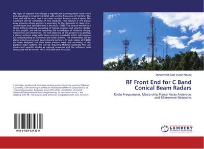 RF Front End for C Band Conical Beam Radars