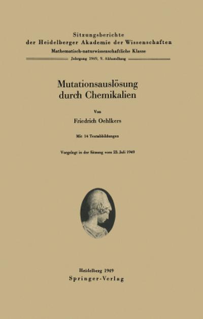 Mutationsauslösung durch Chemikalien