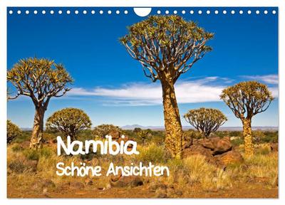 Namibia - Schöne Ansichten (Wandkalender 2024 DIN A4 quer), CALVENDO Monatskalender