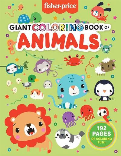 Fisher Price: Giant Coloring Book of Animals