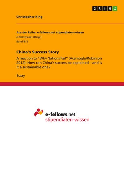 China’s Success Story