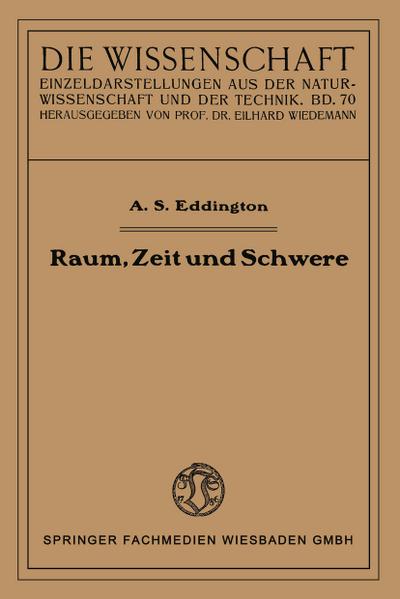 Raum, Zeit und Schwere