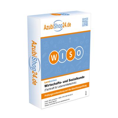 AzubiShop24.de Lernkarten Basis Wirtschafts- und Sozialkunde (Fachkraft für Lebensmitteltechnik)