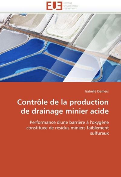 Contrôle de la Production de Drainage Minier Acide