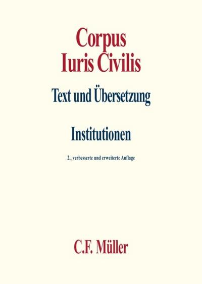 Corpus Iuris Civilis I