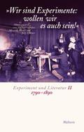 ’Wir sind Experimente: wollen wir es auch sein!’