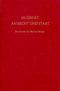 Im Dienst an Recht und Staat.