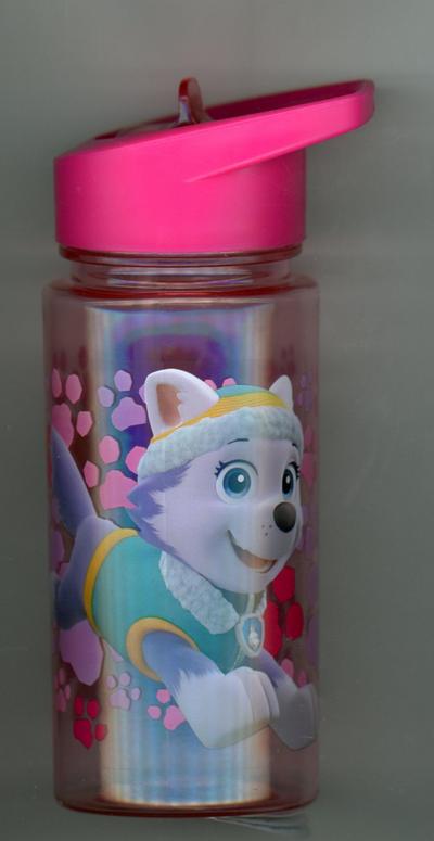 Paw Patrol Girls Tritanflasche mit Strohhalm