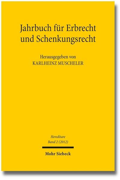 Hereditare - Jahrbuch für Erbrecht und Schenkungsrecht