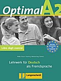 Optimal A2: Lehrwerk für Deutsch als Fremdsprache. Arbeitsbuch Italienisch A2 mit Audio-CD