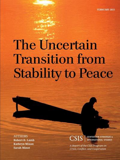 Uncertain Transition from Stability to Peace