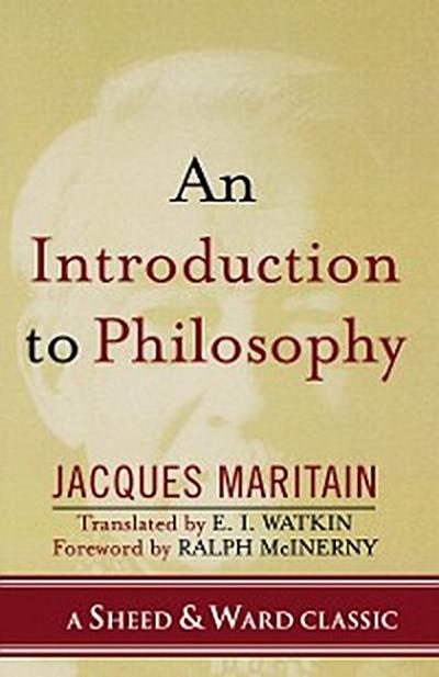 An Introduction to Philosophy