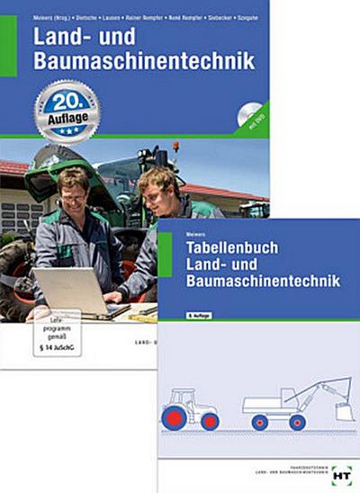 Land- und Baumaschinentechnik, m. DVD-ROM. Tabellenbuch Land- und Baumaschinentechnik, 2 Bde.