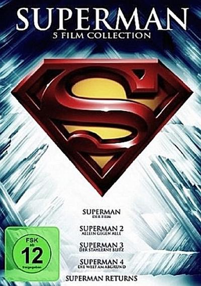 Superman - Die Spielfilm Collection DVD-Box