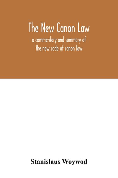 The new canon law