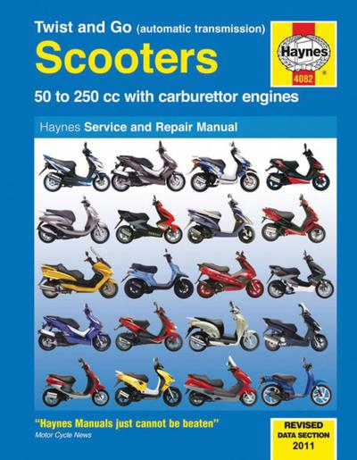 Twist And Go (Automatic Transmission) Scooters Service And Repair Manual