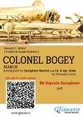 Bb Soprano Sax part of "Colonel Bogey" for Saxophone Quartet