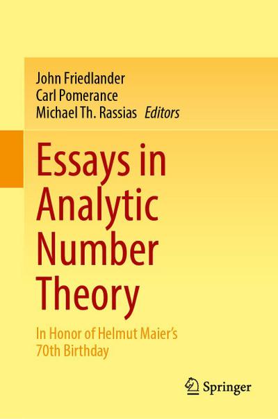 Essays in Analytic Number Theory