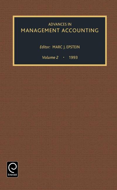 Advances in Management Accounting
