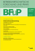 Unternehmensbewertung: BFuP 4/2009