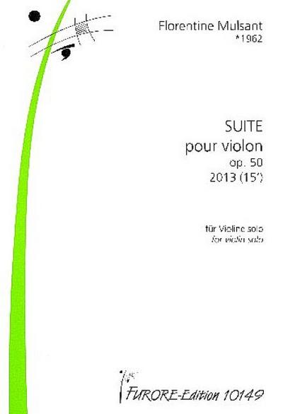 Suite op.50pour violon