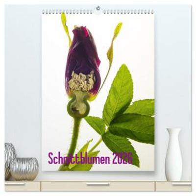Schnittblumen 2026 (hochwertiger Premium Wandkalender 2026 DIN A2 hoch), Kunstdruck in Hochglanz