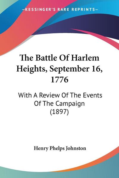 The Battle Of Harlem Heights, September 16, 1776