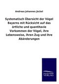 Systematisch Übersicht der Vögel Bayerns mit Rücks