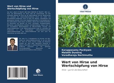 Wert von Hirse und Wertschöpfung von Hirse