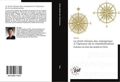 Le droit chinois des entreprises à lépreuve de la mondialisation