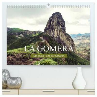 La Gomera - Die grüne Perle der Kanaren. (hochwertiger Premium Wandkalender 2026 DIN A2 quer), Kunstdruck in Hochglanz