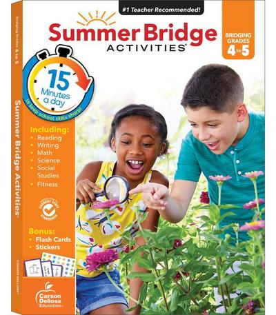 Summer Bridge Activities, Grades 4 - 5