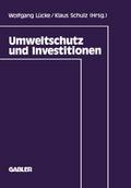 Umweltschutz und Investitionen