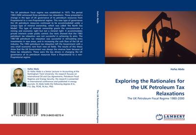 Exploring the Rationales for the UK Petroleum Tax Relaxations