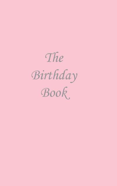 The Birthday Book - Pink - N. P. Bowman