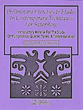 Preliminary Exercises and Etudes incontemporary Techniques for saxophone