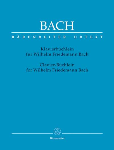 Klavierbüchlein für Wilhelm Friedemann Bachfür Klavier