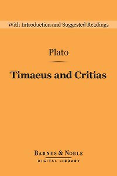 Timaeus and Critias (Barnes & Noble Digital Library)