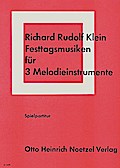 Festtagsmusiken für 3 Melodieinstrumente