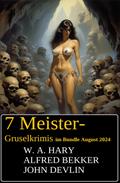 7 Meister-Gruselkrimis im Bundle August 2024