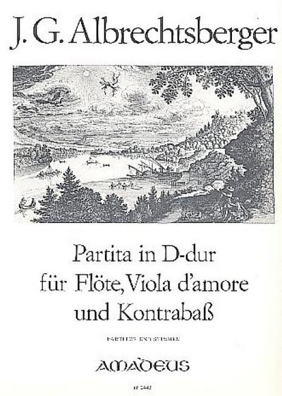 Partita D-Dur für Flöte,Viola d’amore und Kontrabaß