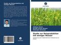 Studie zur Reisproduktion mit weniger Wasser
