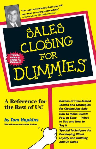 Sales Closing for Dummies