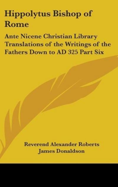 Hippolytus Bishop of Rome