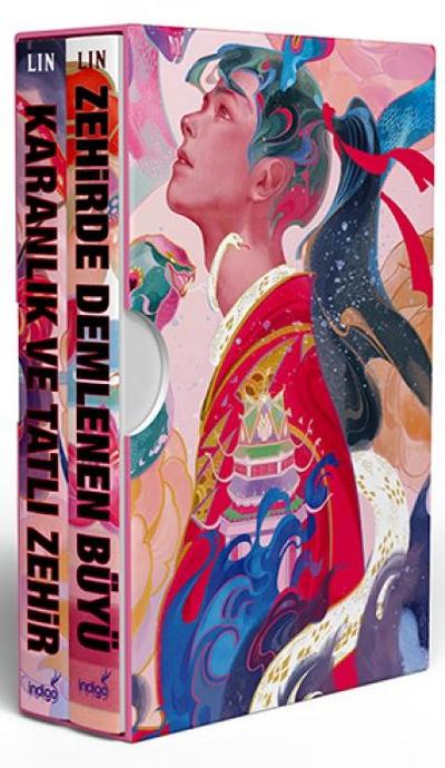 Zehirde Demlenen Büyü Karanlik ve Tatli Zehir 2 Kitap Takim Kutulu, Ciltli Set