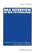 Das Interview in der Psychologie