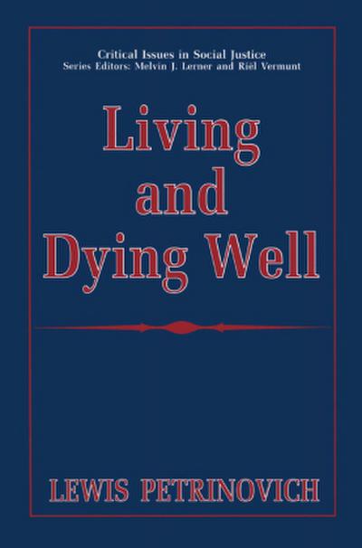 Living and Dying Well